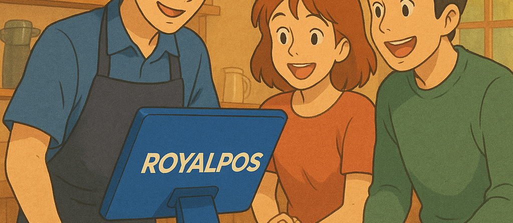 Efficient POS System for Coffee Shops and Cafes in India - RoyalPOS for Quick Billing and Inventory Management