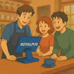 Efficient POS System for Coffee Shops and Cafes in India - RoyalPOS for Quick Billing and Inventory Management
